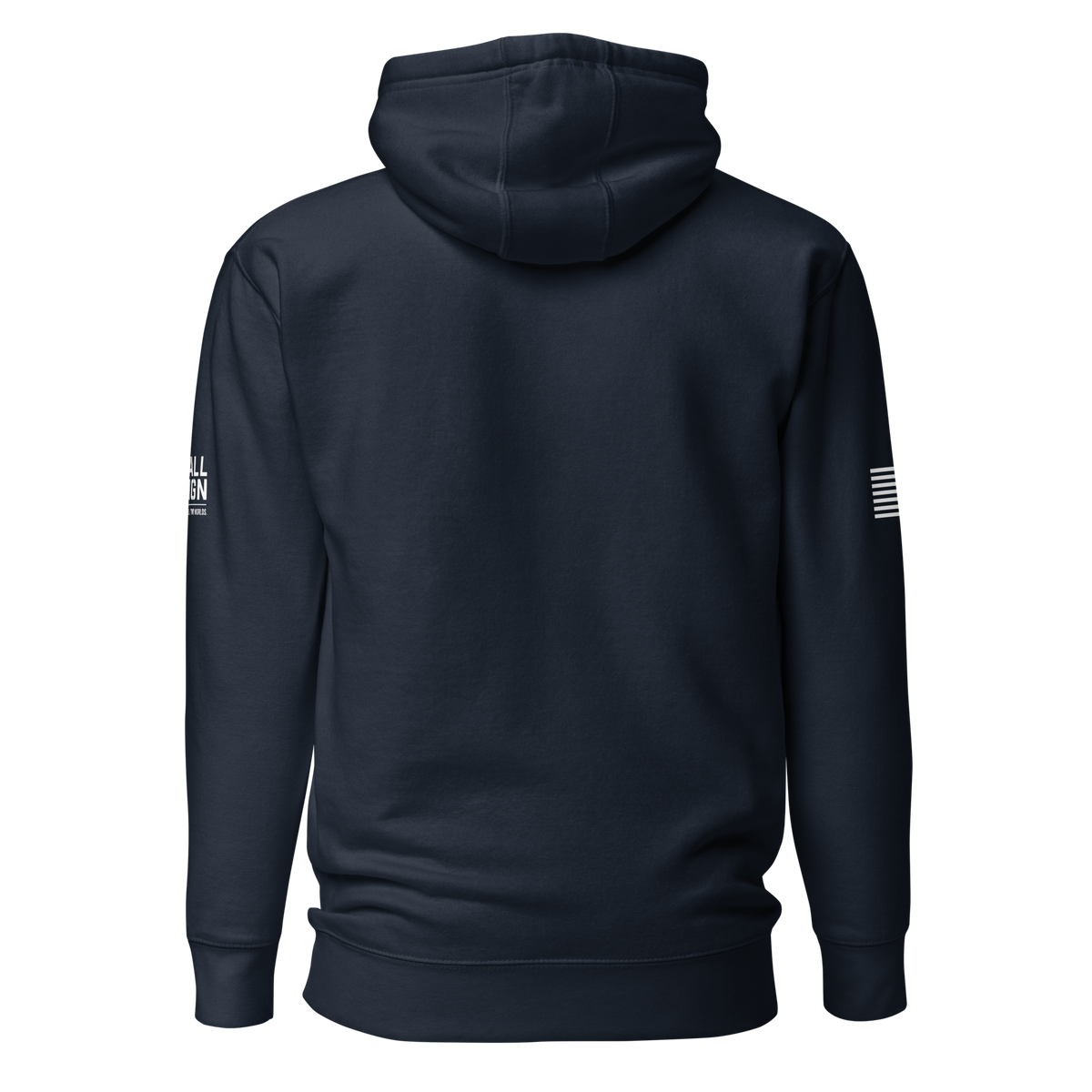 You Call It Danger hoodie in Navy Blazer, back – Call Sign Gear